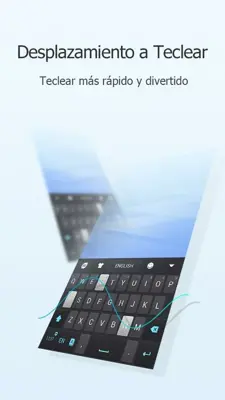 Spanish (LA) for GOKeyboard android App screenshot 1