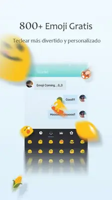 Spanish (LA) for GOKeyboard android App screenshot 2